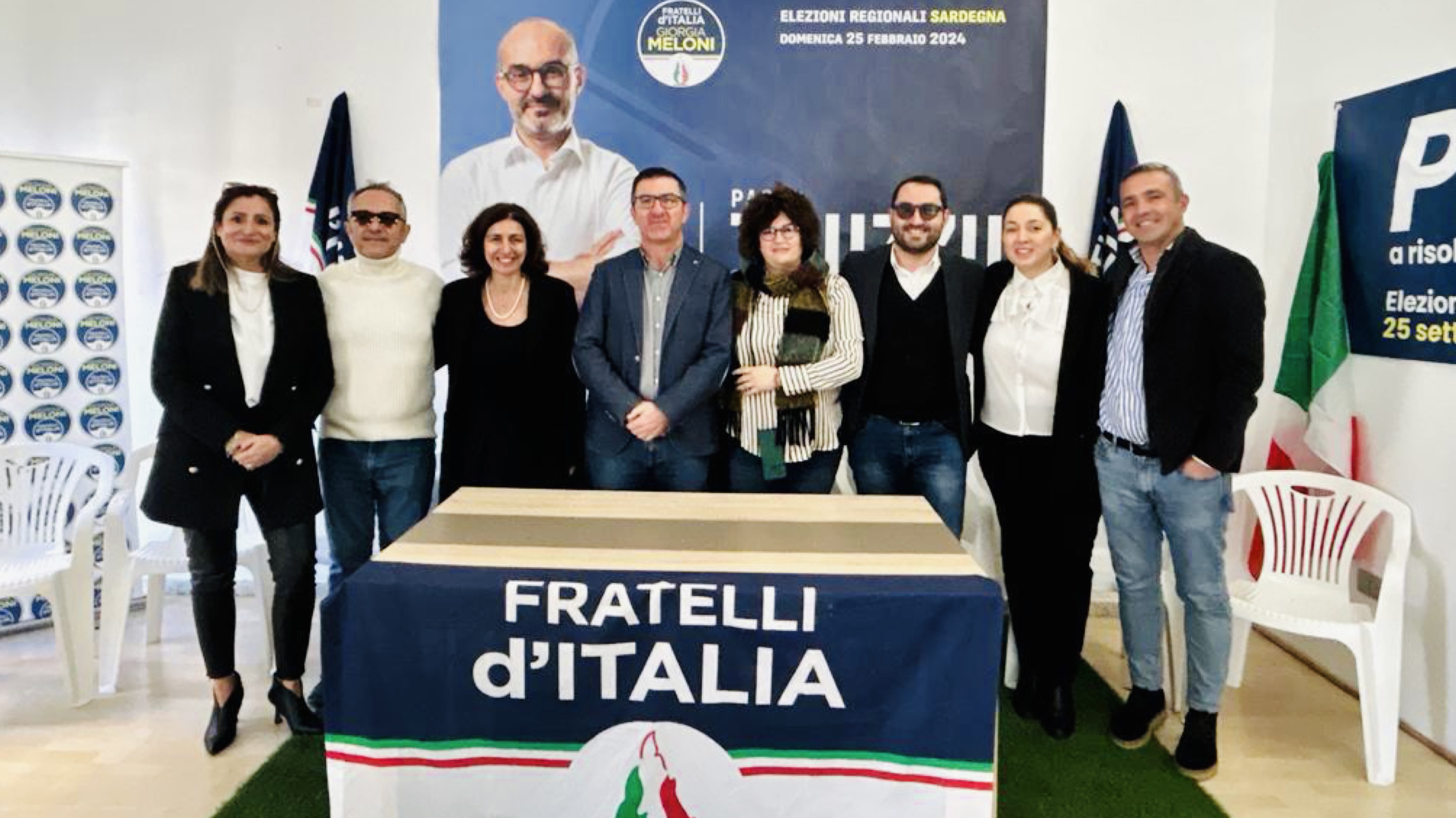 Olbia, elezioni regionali. Presentati i candidati galluresi di Fratelli d'Italia