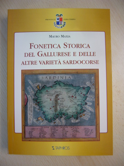 Presentato in Provincia il libro “Fonetica storica del gallurese e delle altre varietà sardo-corse”