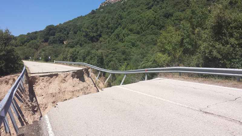 Monte Pinu: 25,5 mln per la progettazione della strada crollata