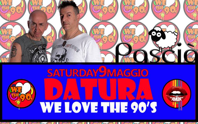 Olbia Loves the 90's: il 9 Maggio arrivano i Datura al Pascià!