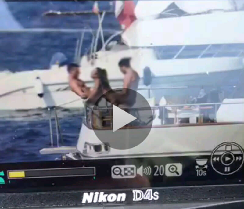 Sesso a 3 sullo yacht: nuovo video hot da Capriccioli