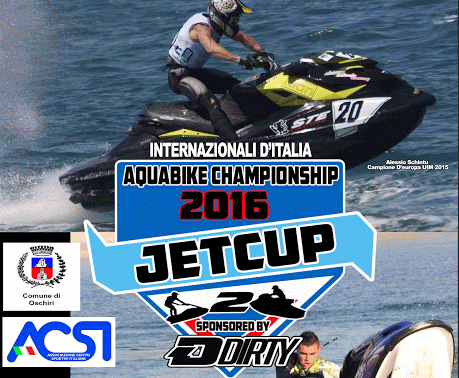 Oschiri: lo spettacolo delle moto d'acqua al Jet Cup Internazionali d'Italia