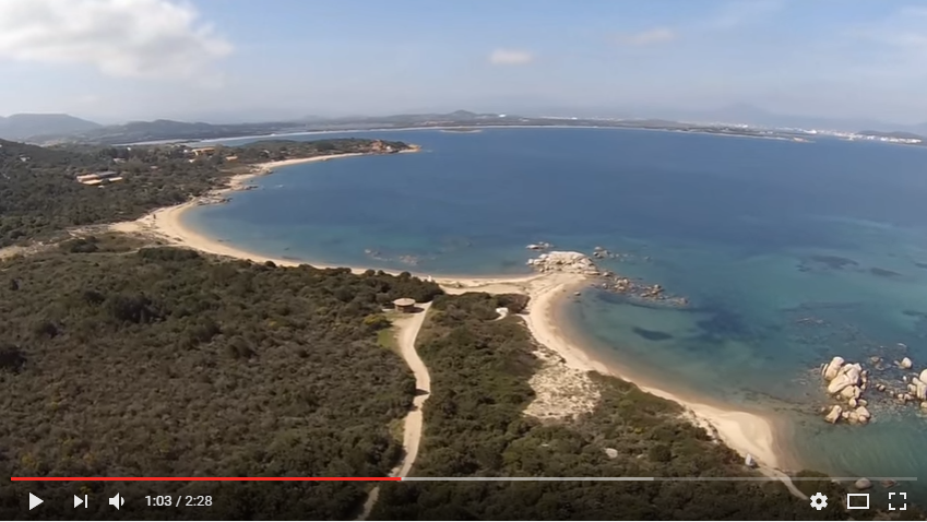 ** VIDEO ** La spiaggia di Li Cuncheddi vista dal drone