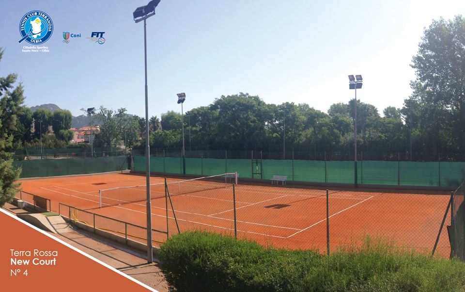 Olbia. Il Tennis Club Terranova inaugura il campo in terra rossa