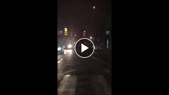 *VIDEO* Olbia: luci a intermittenza nel centro della città