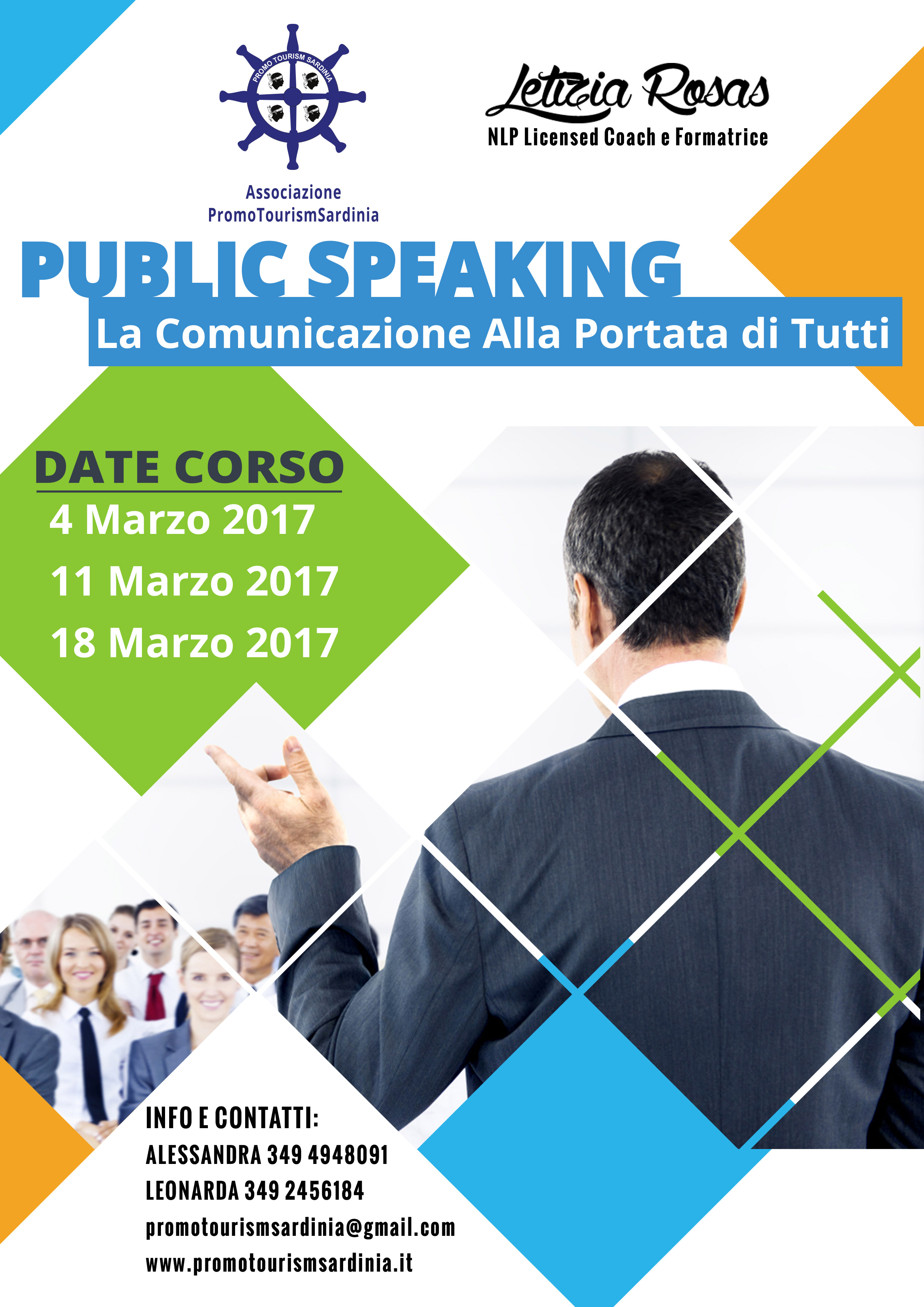 Olbia, PromoTourism Sardinia: ecco il corso di Public Speaking