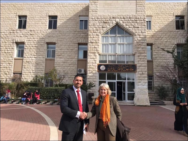 Il Dipartimento di Giurisprudenza dell'Università di Sassari in Palestina