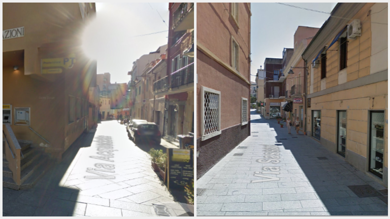 Olbia, via Sassari e via Acquedotto: eliminati i parcheggi