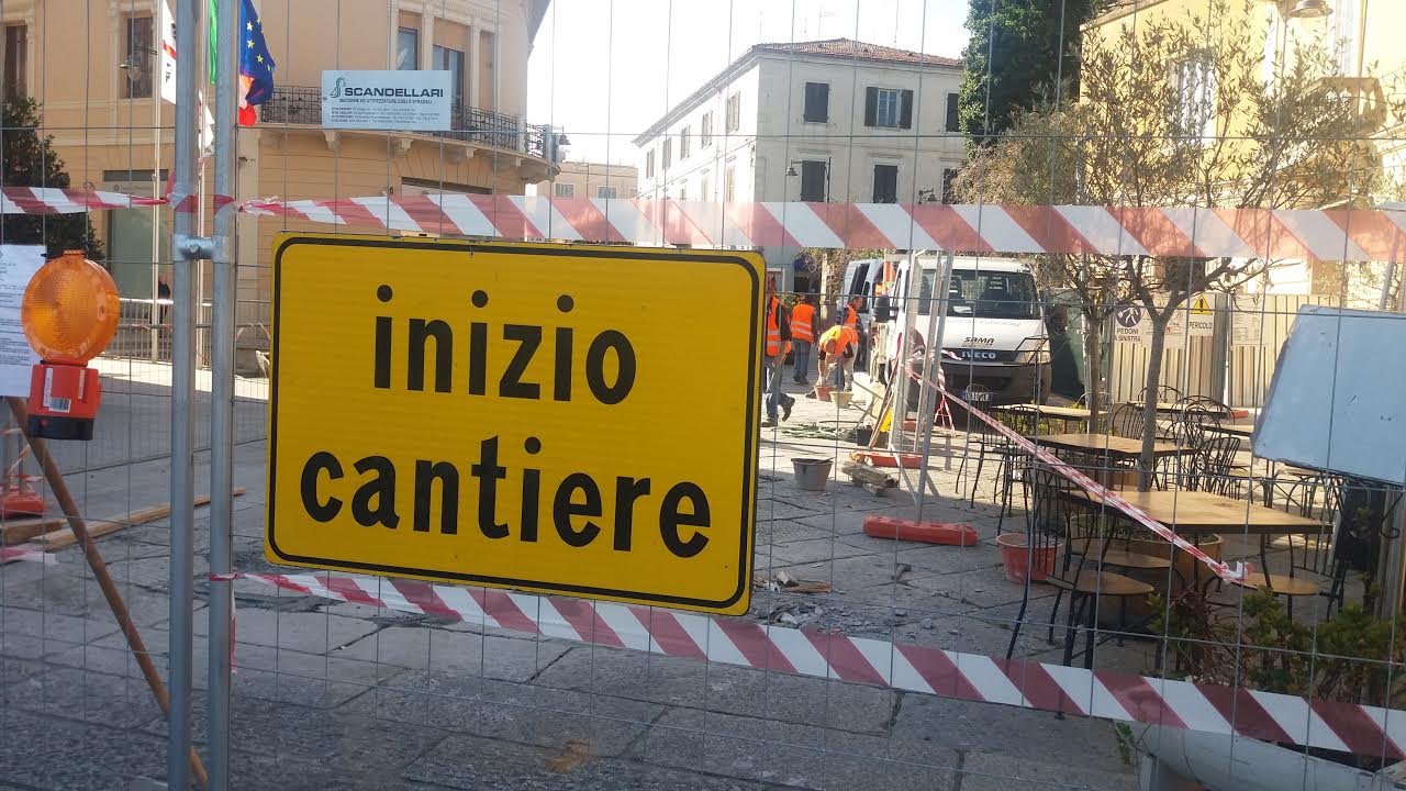 Olbia si fa bella per il Giro d'Italia: cantieri e lavori in centro