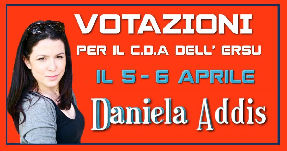 Daniela Addis: una gallurese candidata all'Ersu di Cagliari