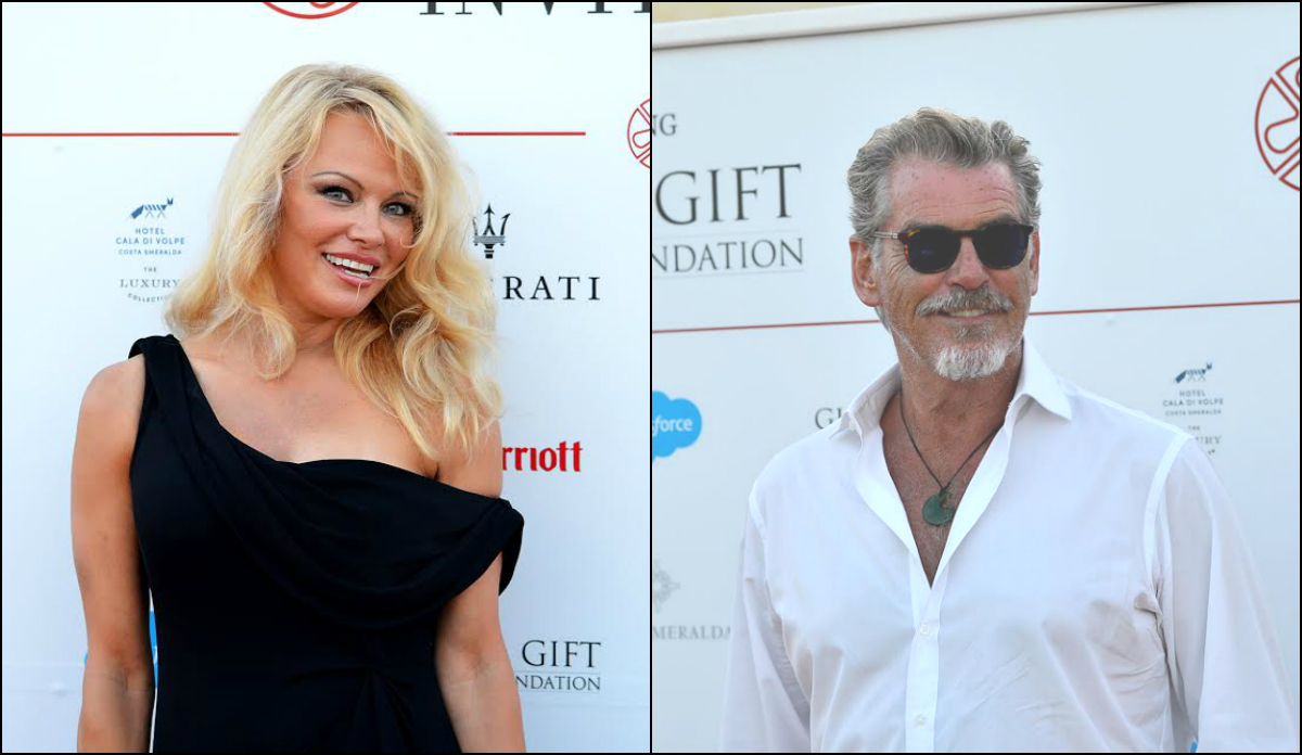 Pierce Brosnan e Pamela Anderson superstar al Costa Smeralda Invitational