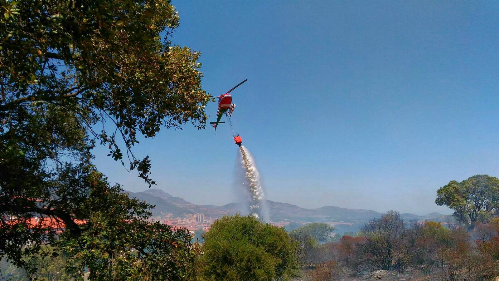 Sardegna: oggi 7 incendi con intervento aereo