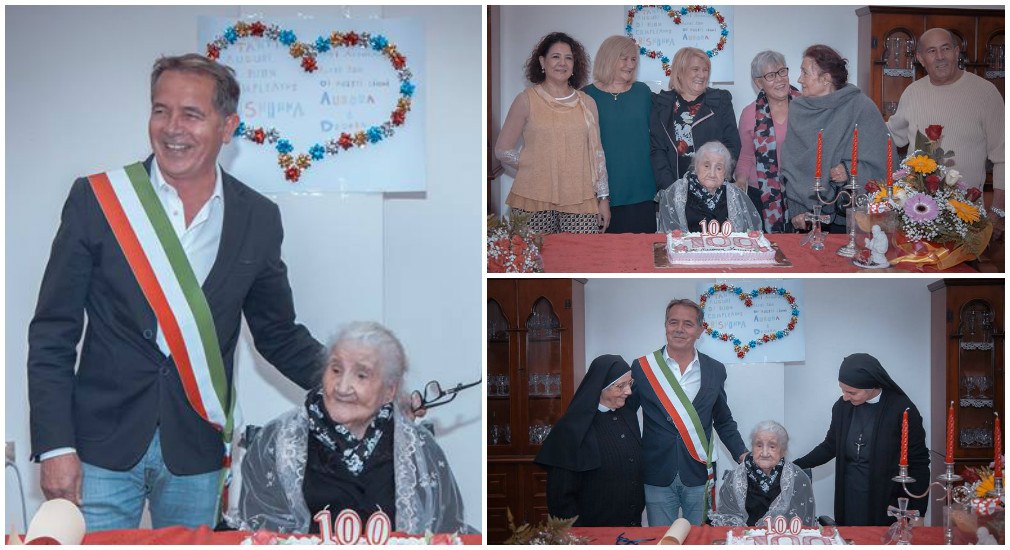 Olbia. Giovanna Maria Varrucciu ha compiuto 100 anni!