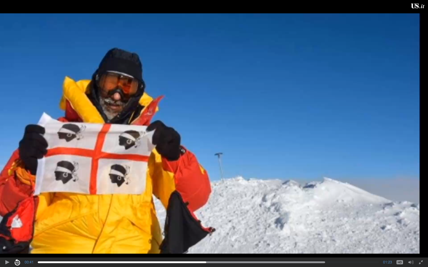 Olbia: sulle vette più alte del mondo con lo scalatore Angelo Lobina