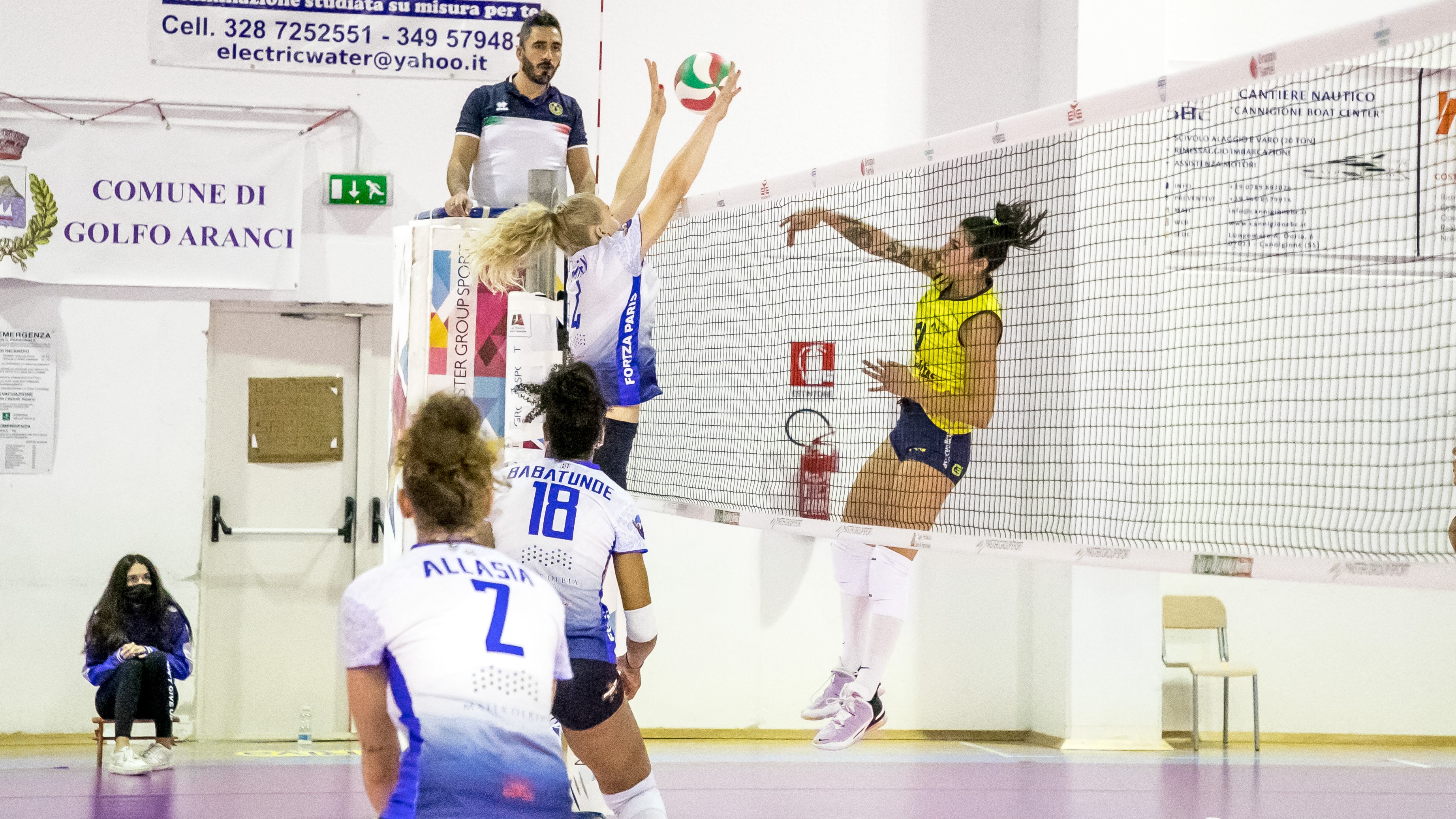 Volley: Hermaea Olbia sconfitta al tie break dall’Assitec Sant’Elia 