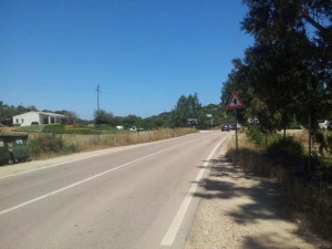 viale Rudalza, la strada per la quale la Provincia ha messo da parte 200mila euro
