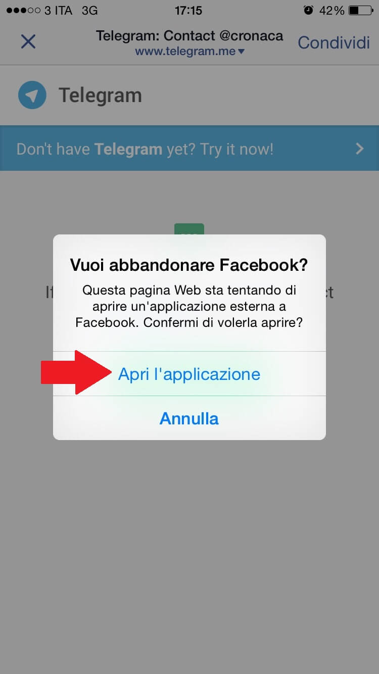 Olbia.it notifiche su telegram