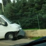 incidente olbia via galvani furgone