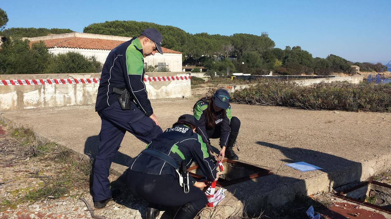 olbia polizia locale lido del sole caprile bagno