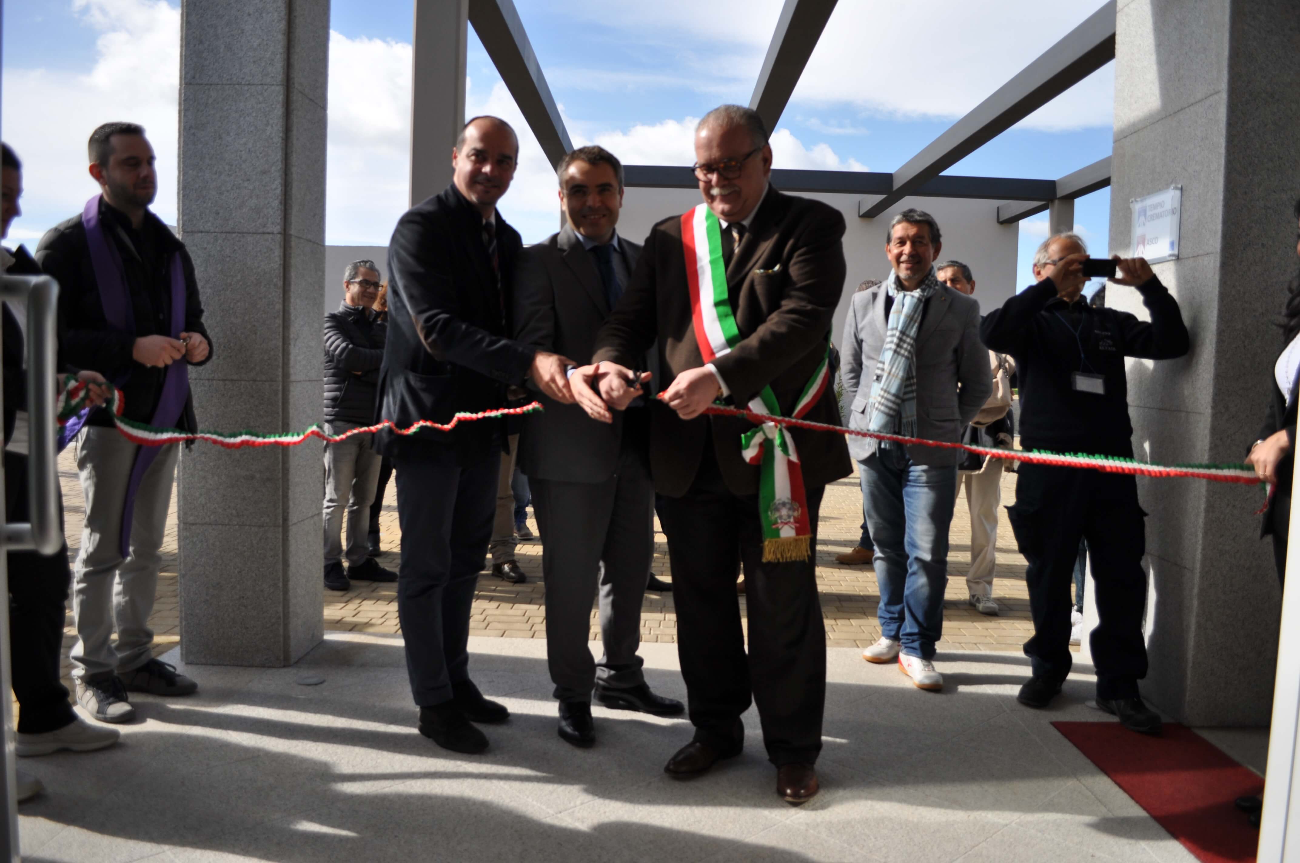 olbia tempio crematorio cimitero nuovo inaugurazione