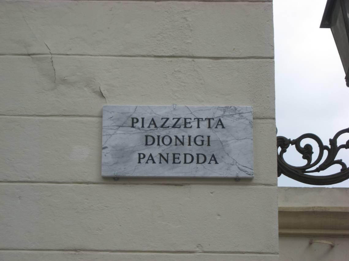 piazzetta dionigi panedda olbia