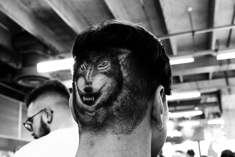 hair tattoo lupo mishkan olbia