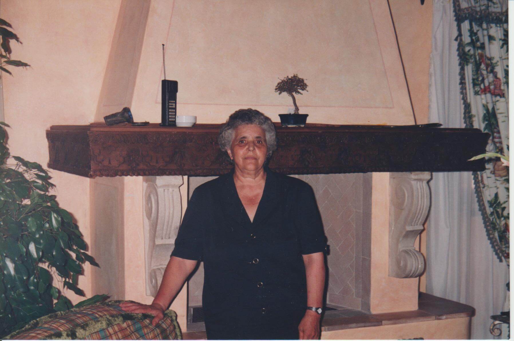 Mia madre, Lucia Altana, in una foto scattata nel 1992