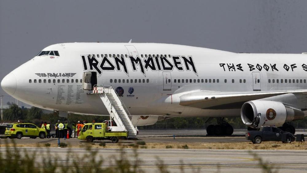 iron maiden aereo