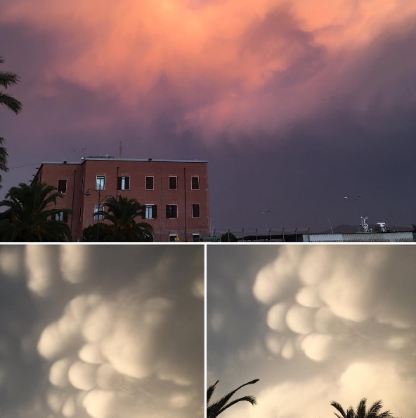 mammatus cloud olbia viale isola bianca