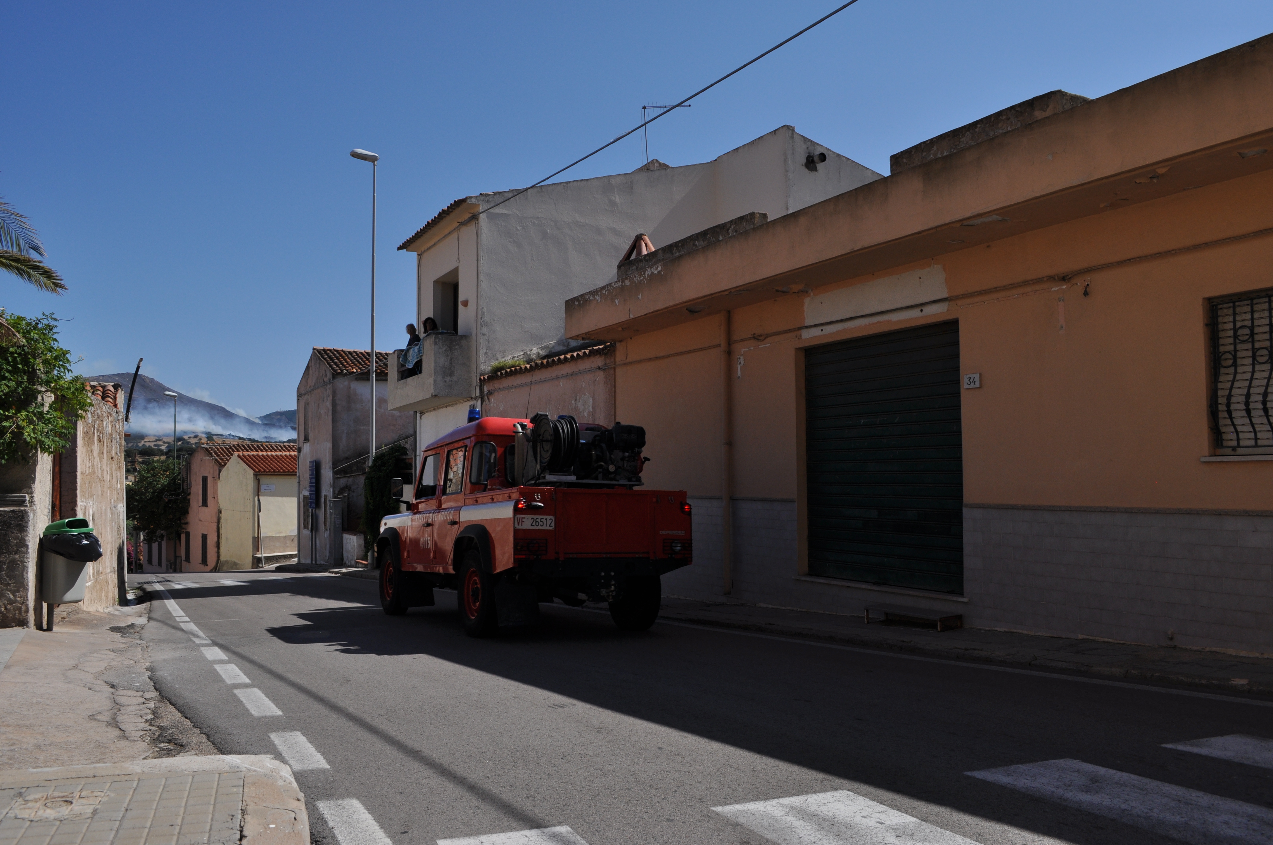 olbia berchiddeddu incendio campagna 3