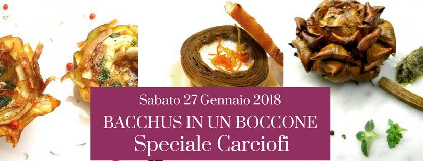 bacchus in un boccone carciofo