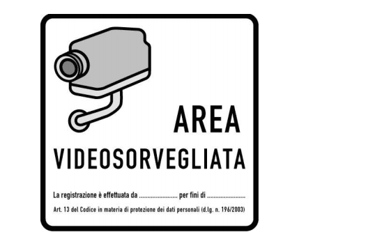 area video sorvegliata