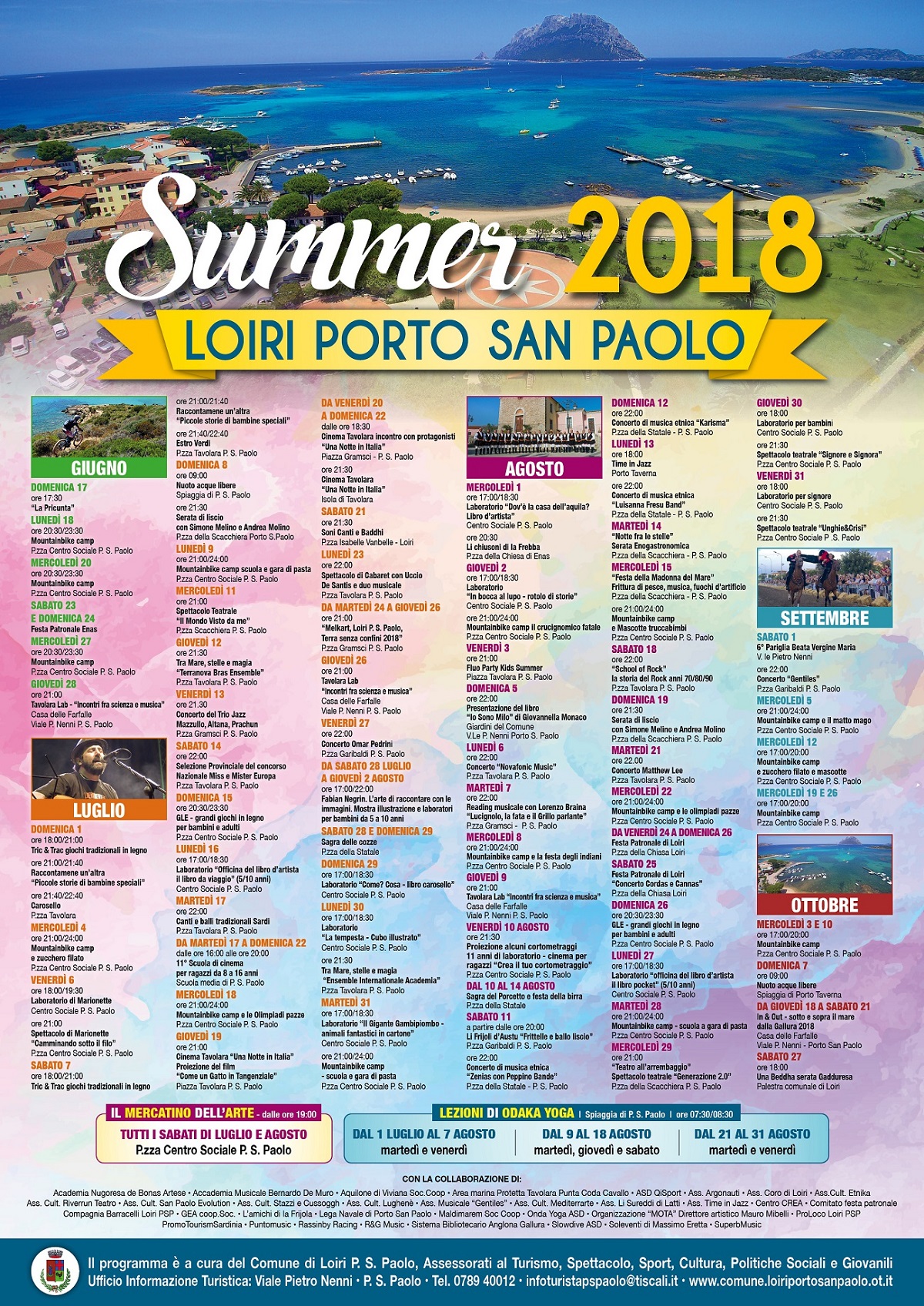 Locandina Loiri Porto San Paolo 2018