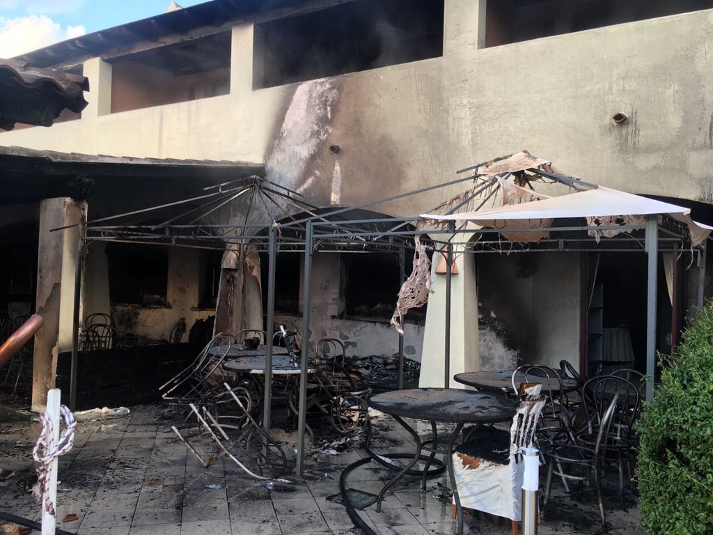 olbia caffetteria della nonna incendio6