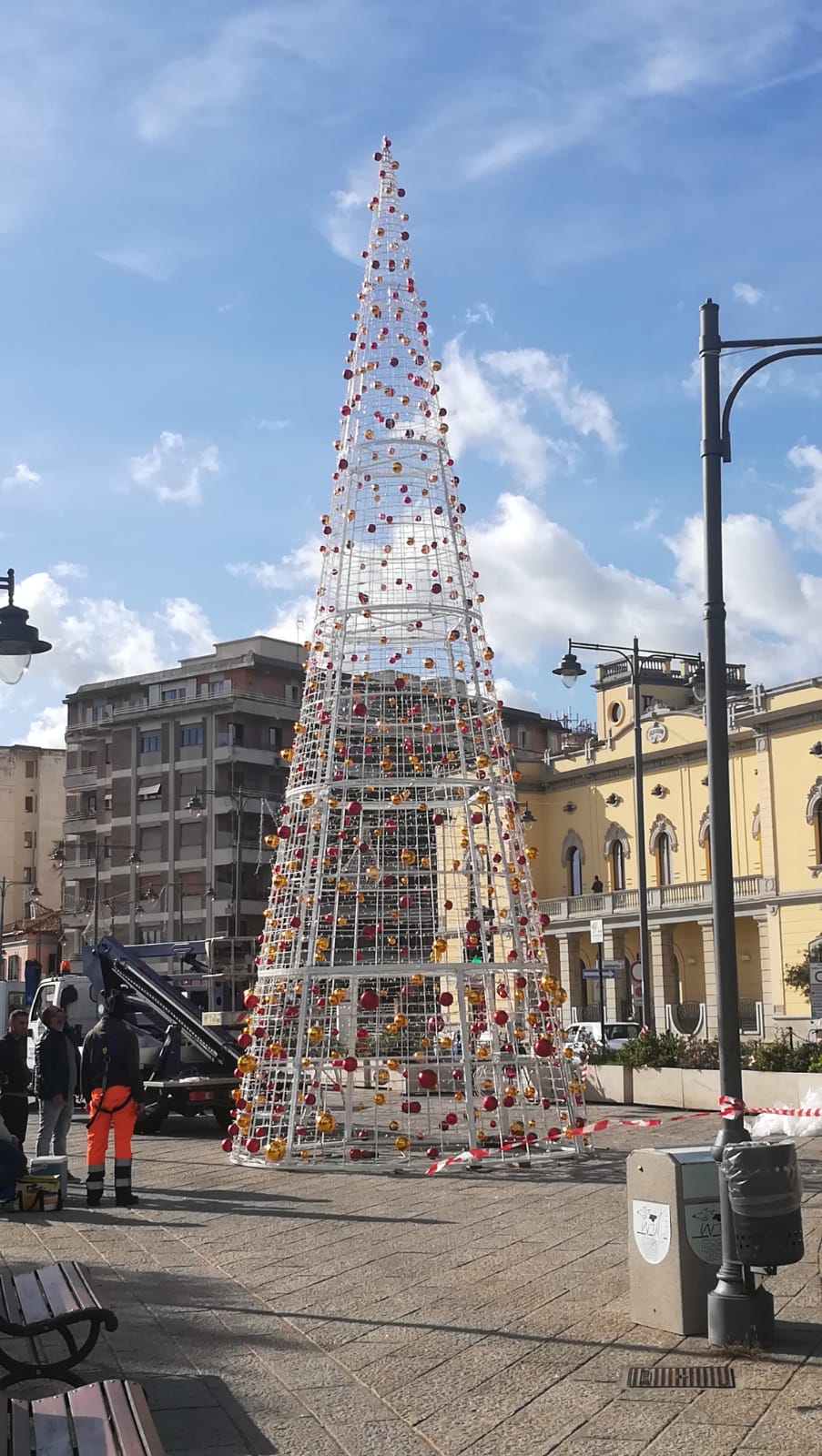 albero di natale olbia 2018 2