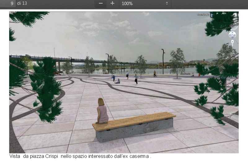 progetto ansa sud via redipuglia rendering