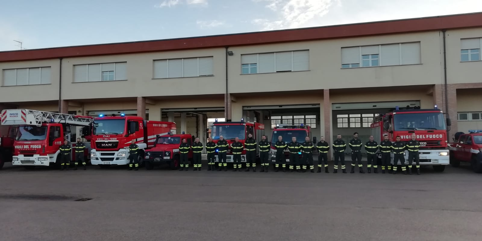 vigili del fuoco cordoglio