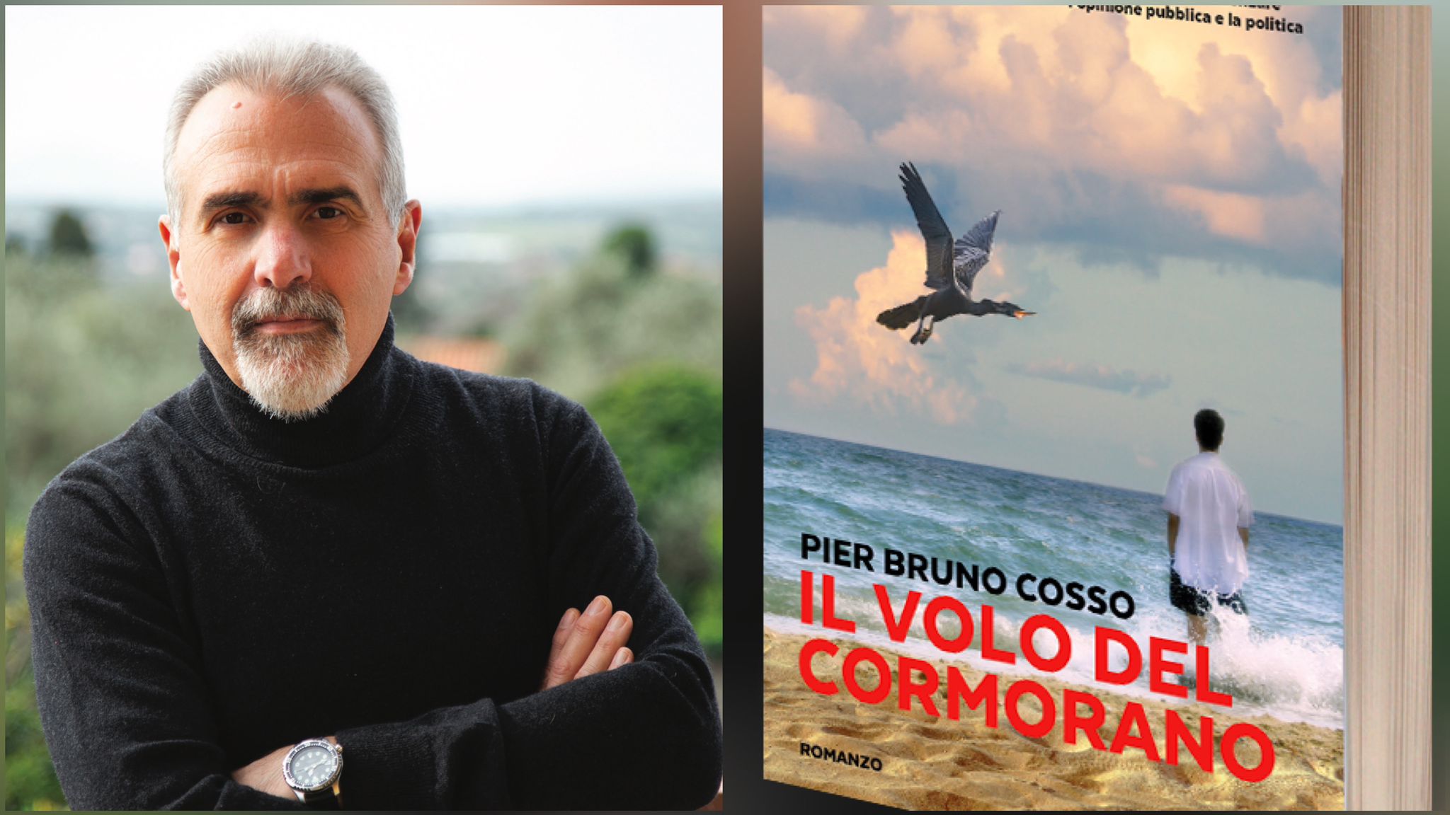 Olbia: Pier Bruno Cosso presenta Il volo del cormorano