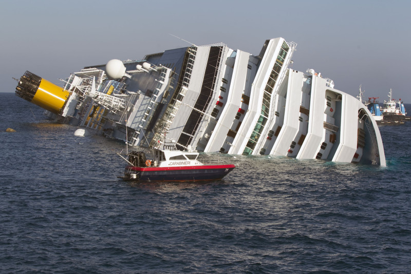 Sulla nave Costa Concordia anche degli olbiesi