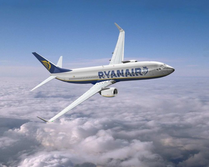 Ryanair: nessun volo cancellato in Sardegna