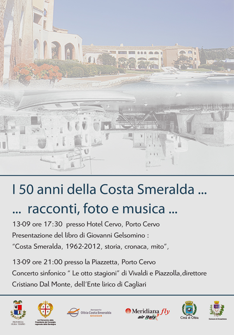 50 anni Costa Smeralda: spostata sede concerto sinfonico Orchestra Ente Lirico di Cagliari