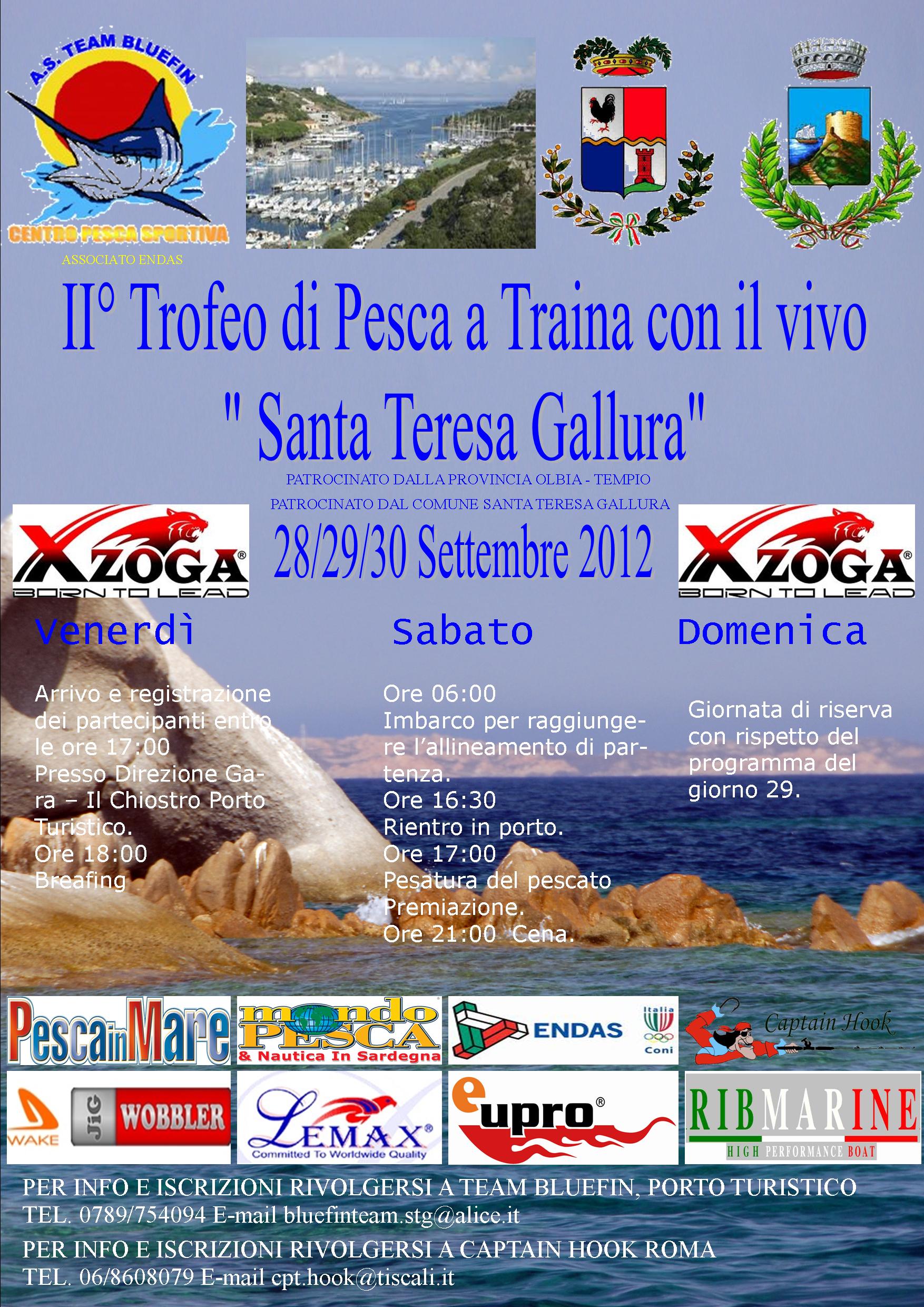 II Trofeo di Pesca a Traina con il Vivo Santa Teresa Gallura