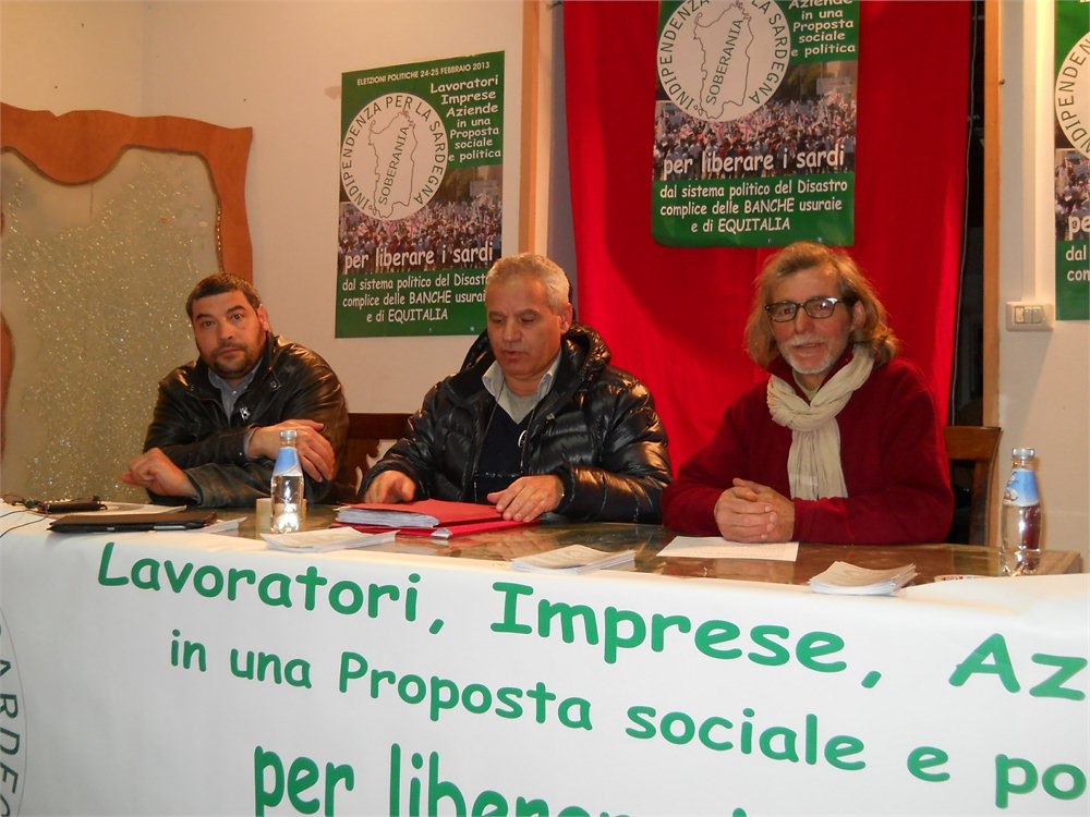 Politiche 2013: c'è anche Soberania - Indipendenza per la Sardegna