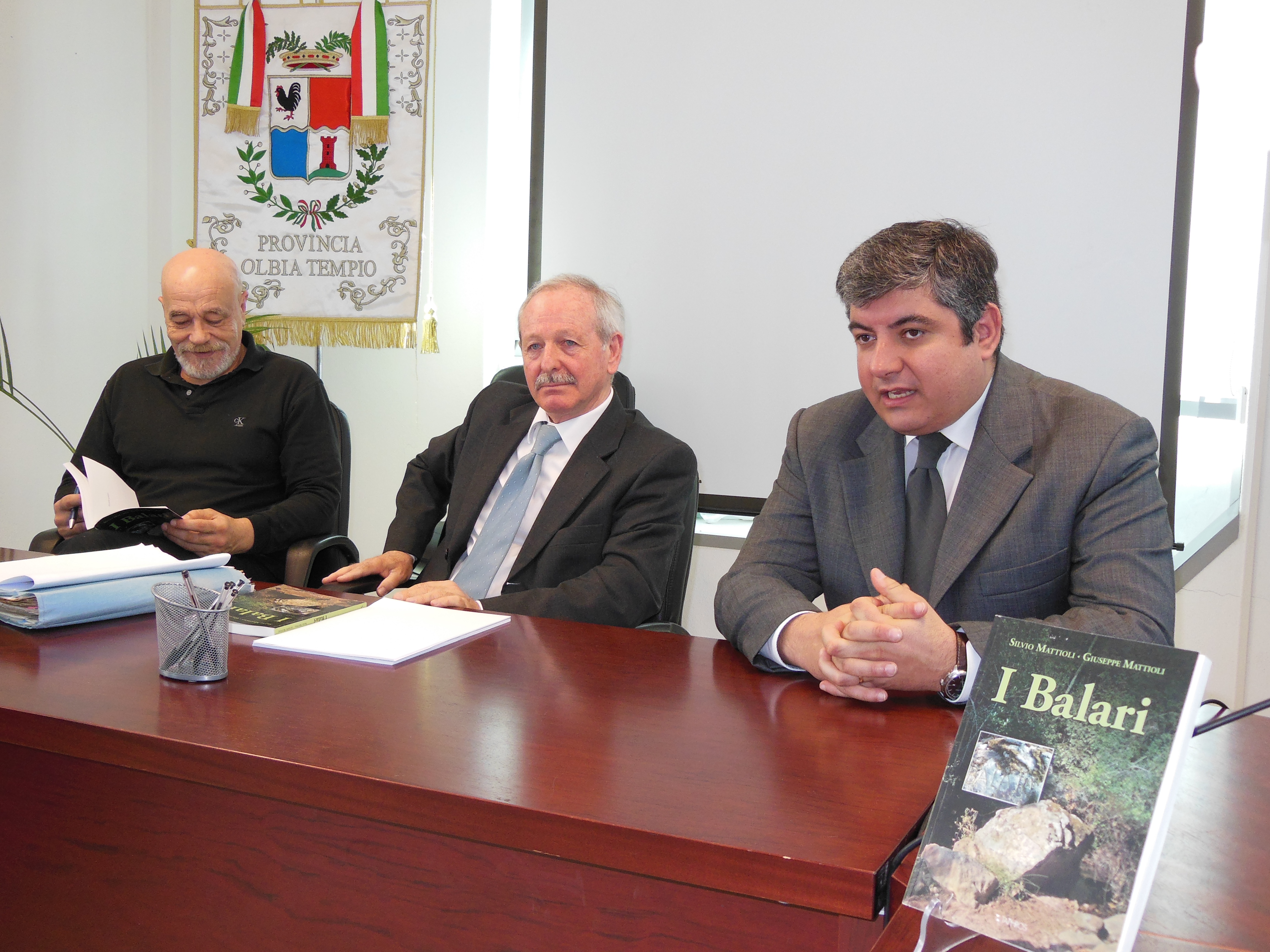 Presentato in Provincia il libro di dedicato ai “Balari” di Giuseppe Mattioli