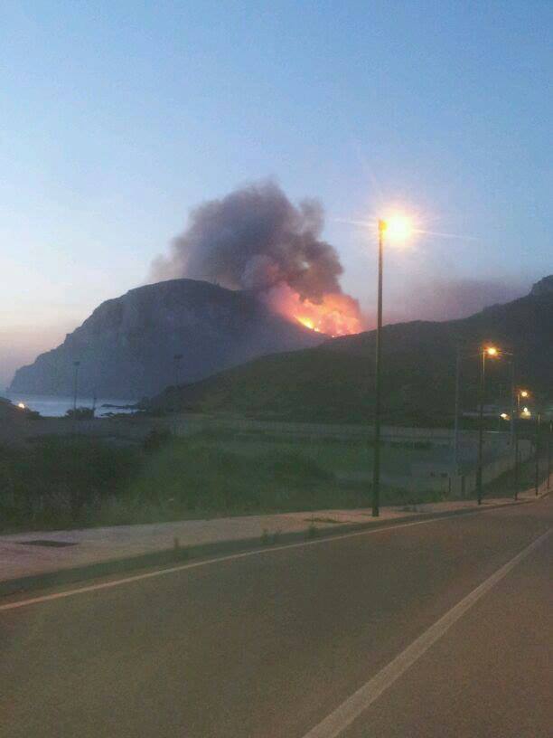 Incendio Monte Ruiu, rabbia a Golfo Aranci