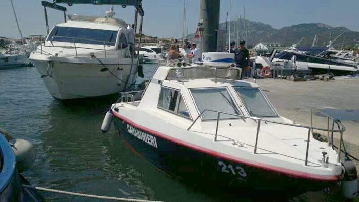Olbia, soccorso in mare: barca in avaria di fronte alla Marina di Porto Rotondo