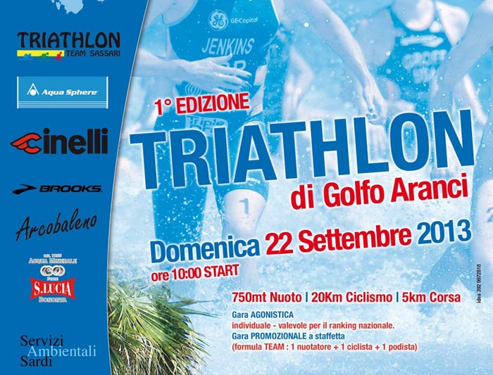 Golfo Aranci, successo per la prima edizione del Triathlon Sprint