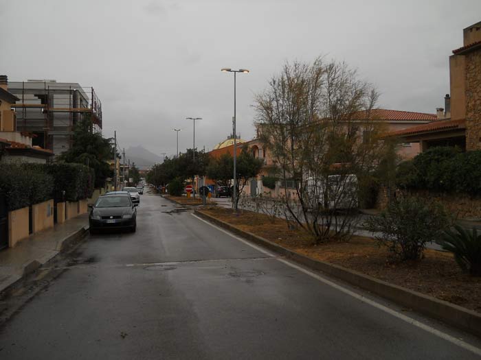 Olbia, è arrivato l'inverno: pioggi, vento, freddo e allerta meteo