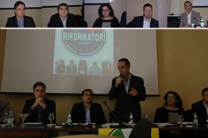 Olbia, elezioni regionali: presentata la lista dei Riformatori Sardi