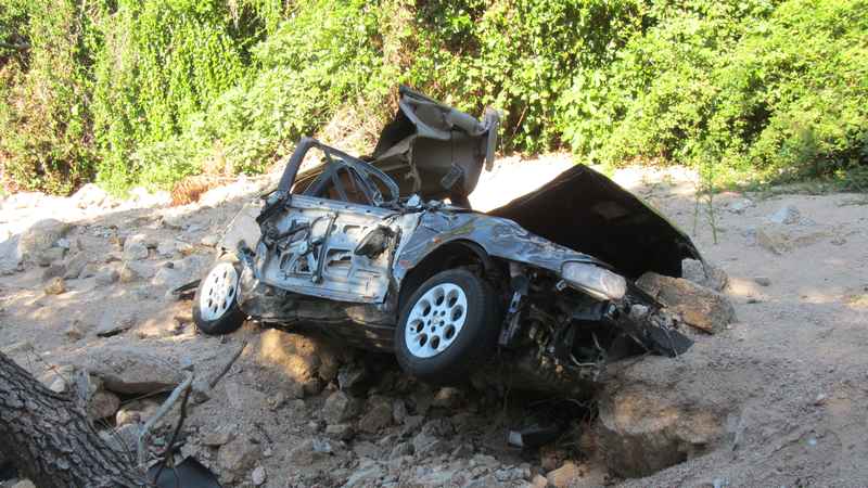 Olbia, alluvione 2013: rimosse le carcasse delle auto di Monte Pinu